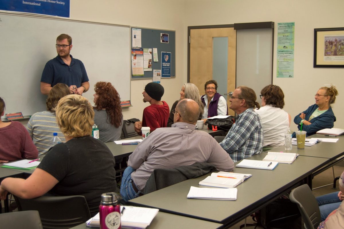 counselor education classroom