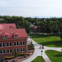 Richardson Hall Aerial view