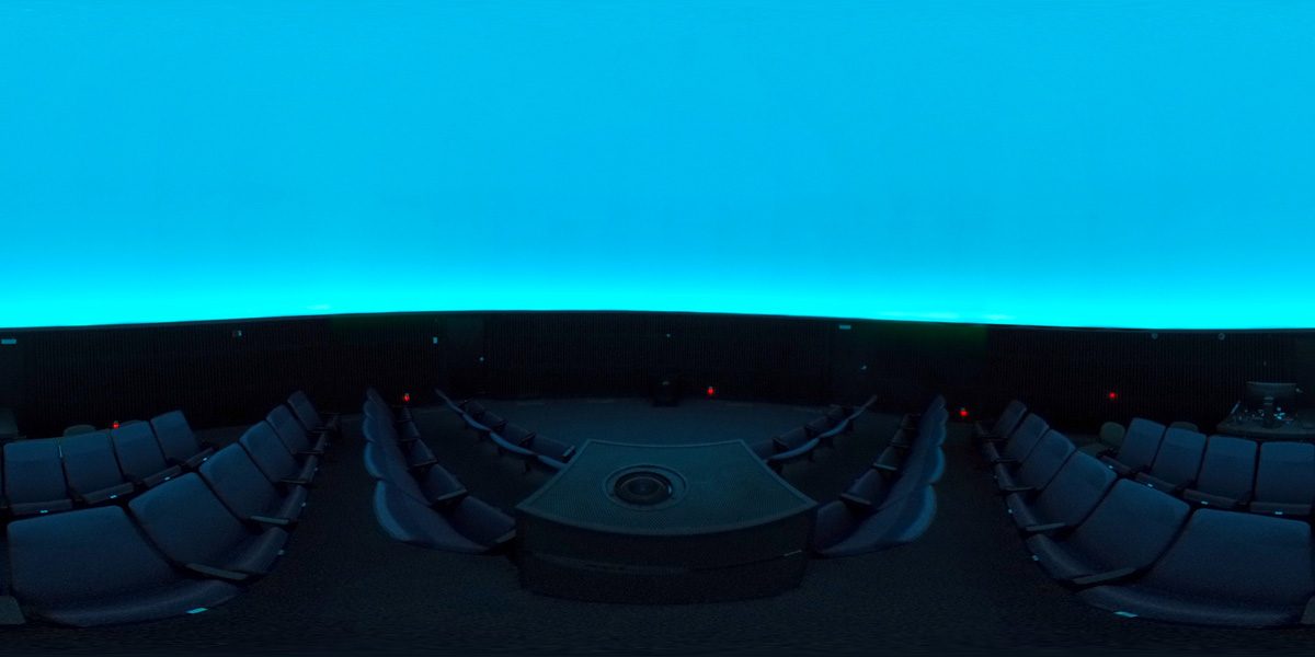 Zacheis planetarium interior