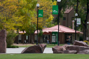 North Campus during fall.