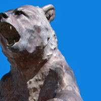 Old Mose Grizzly Sculpture