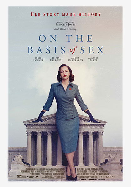 Film "On the Basis of Sex" poster
