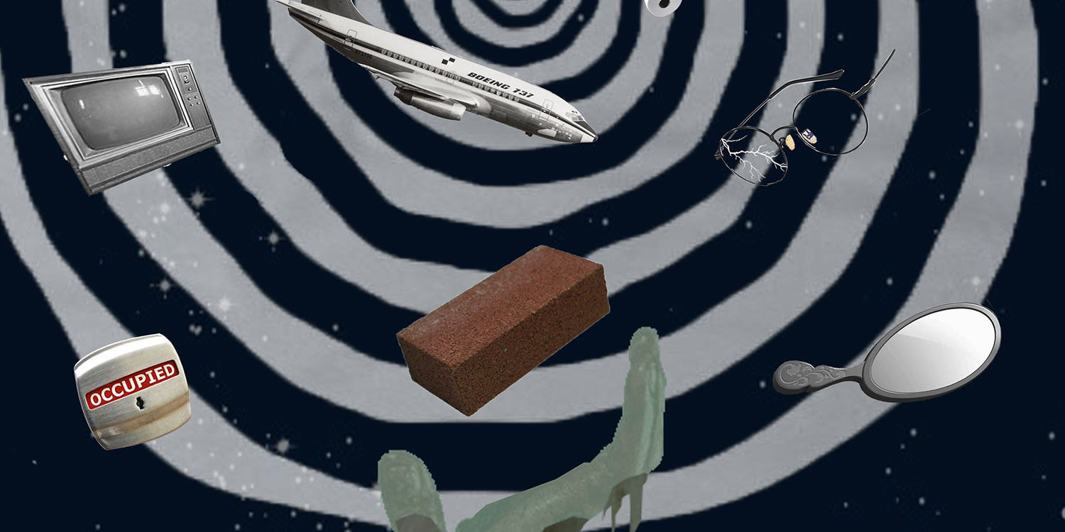 ASU Theatre Production Twilight Zone and Myths and Bricks Poster