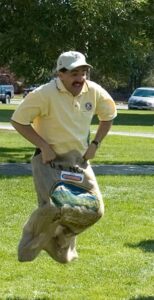 Ken Marquez potato sack race