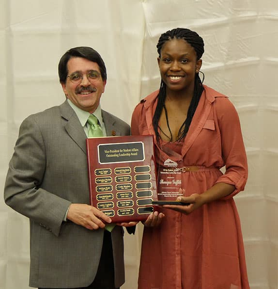 Ken Marquez and Sheniqua Griffith 2019 Award Ceremony