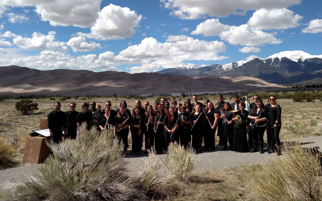choir at the Sand Dunes National Park