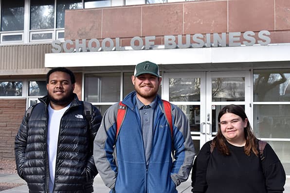 Derrick Thaxton-Liggans, Matt Bathauer, Kylie Gregg 