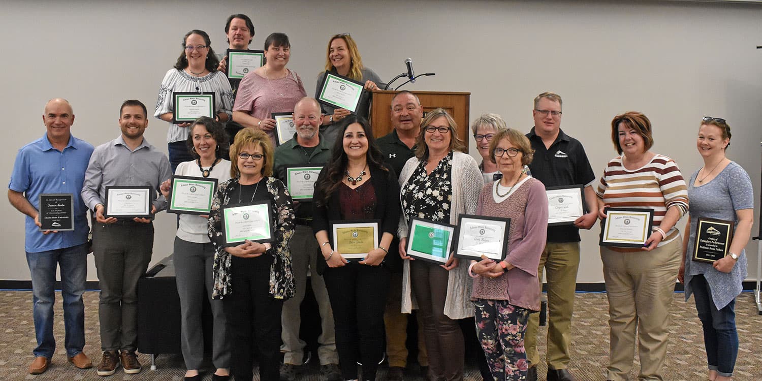 Adams State Employee Recognition