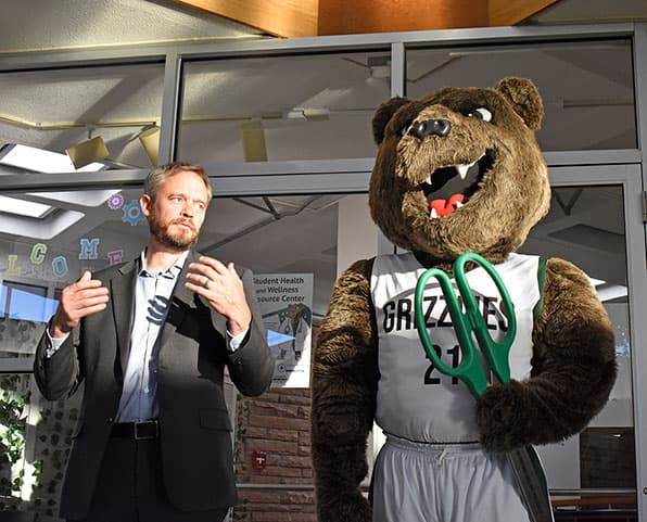 David Tandberg, Adams State mascot Russet