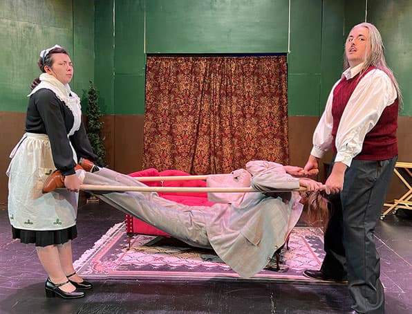Adams State Theatre Holiday Production The One-Act Play That Goes Wrong