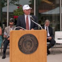 John E. McDaniel, Adams State University McDaniel Hall dedication
