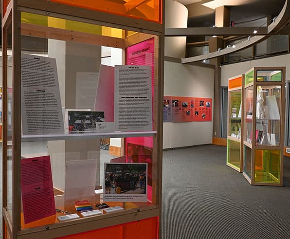 Colorado History Exhibit Rainbows & Revolutions Cloyde Snook Gallery