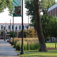 Adams State University campus McDaniel Hall