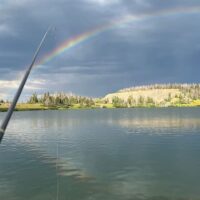 Lake on Continental Divide Trail