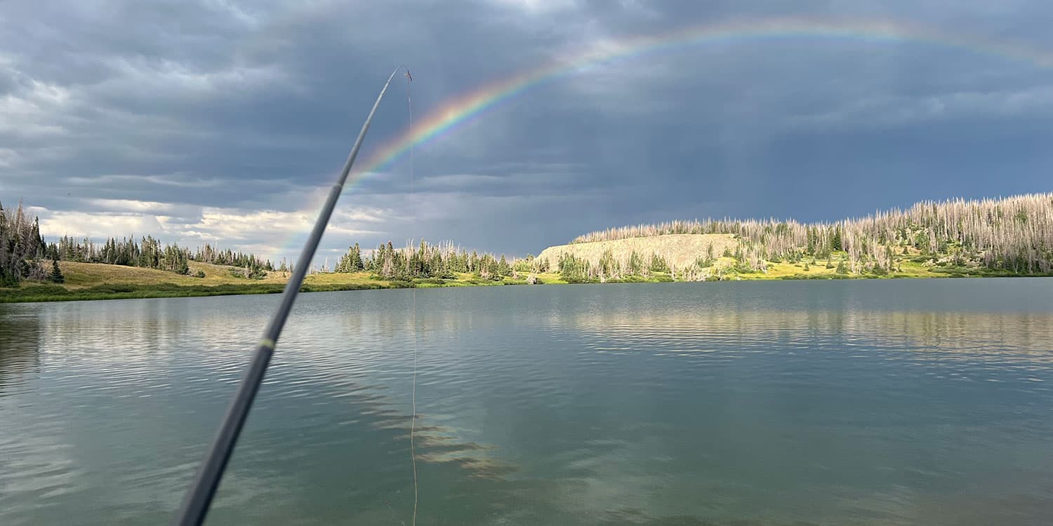 Lake on Continental Divide Trail