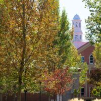 Adams State University Campus in Fall