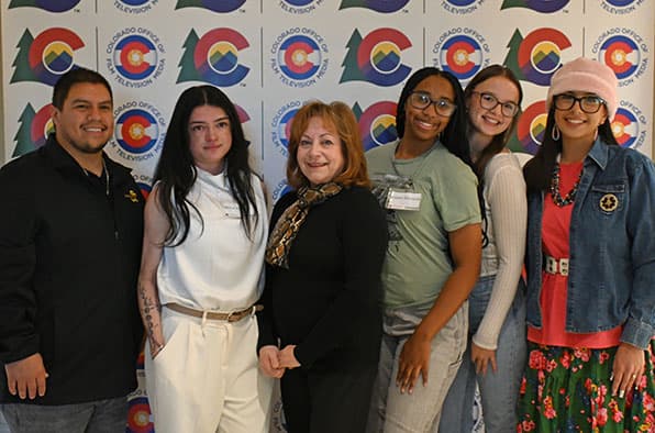 Robert Escamilla, Laisha Arroyo, Colorado Lieutenant Governor Dianne Primavera, Kristen Edwards, Shelby Anderson, Lillian Campbell
