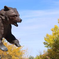 Adams State University Old Mose Sculpture