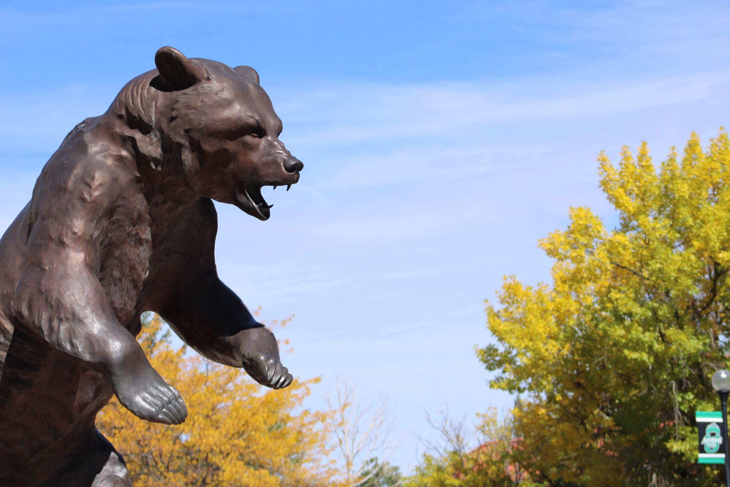 Adams State University Old Mose Sculpture