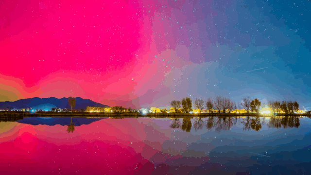 Xiang Ao photo of aurora borealis in Alamosa on November 11, 2025 near Blanca Vista Park