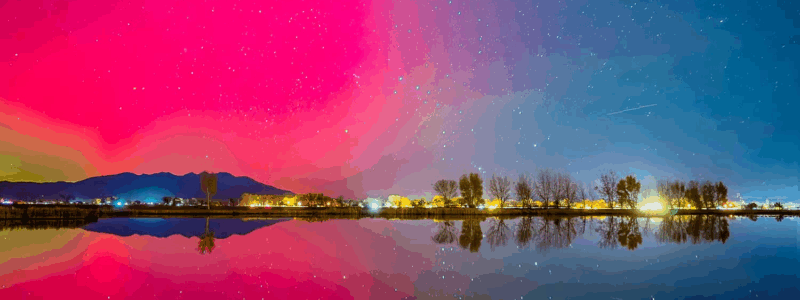 Xiang Ao photo of aurora borealis in Alamosa on November 11, 2025 near Blanca Vista Park