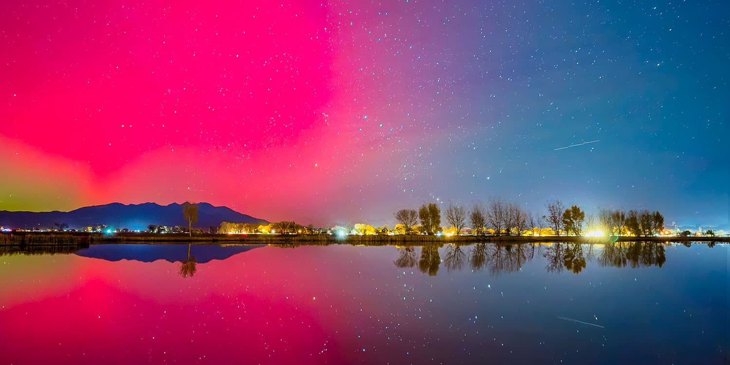 Xiang Ao photo of aurora borealis in Alamosa on November 11, 2025 near Blanca Vista Park