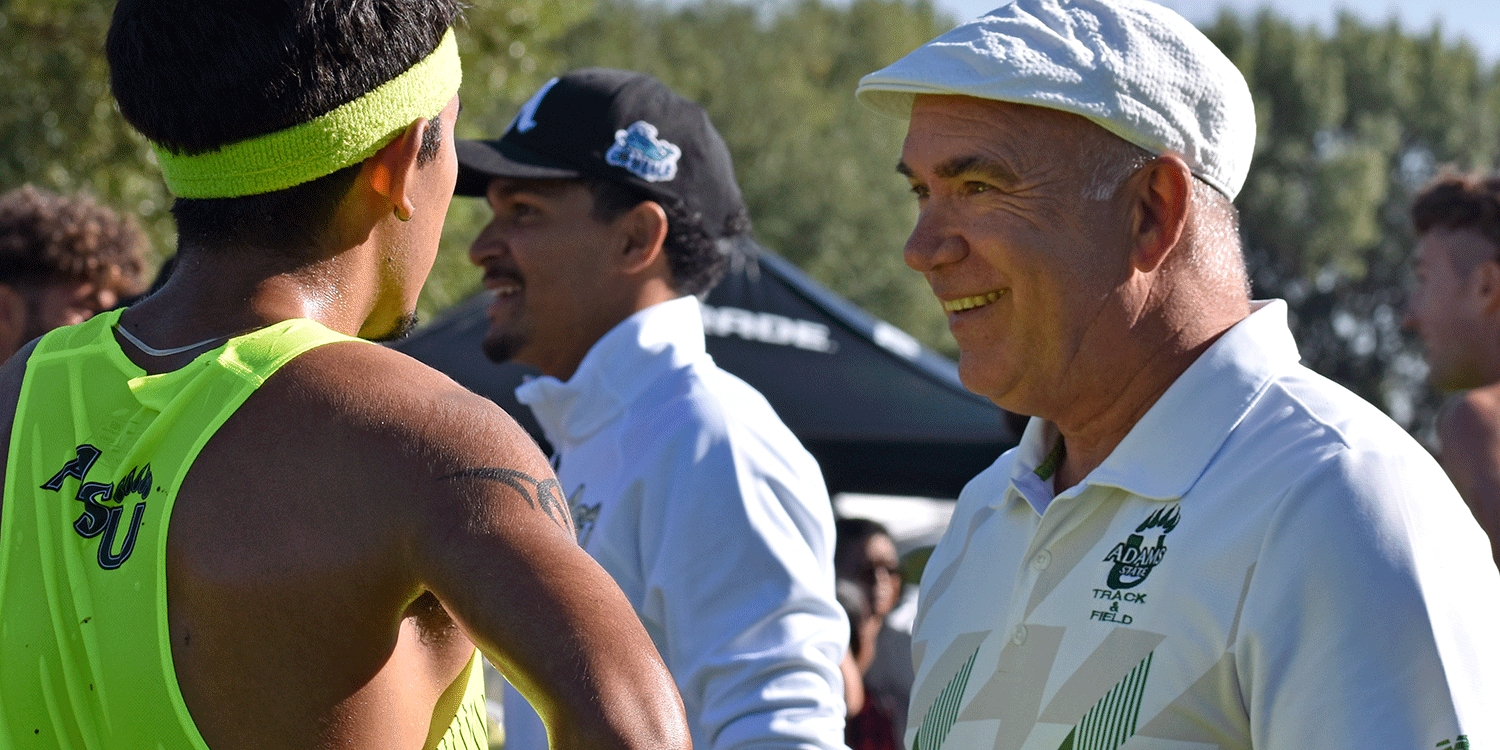 2024 Adams State University Joe I Vigil Meet, Coach Damon Martin