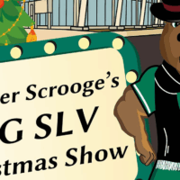 Ebenezer Scrooge's Big SLV Christmas Show graphic