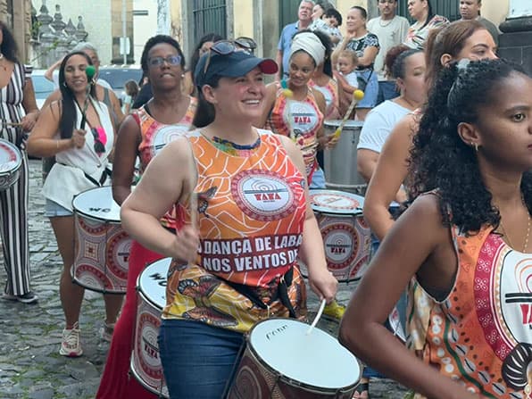 Melinda Leoce research trip to Salvador, Brazil