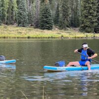 Adams State University Stand Up Paddle Boarding at Big Meadows