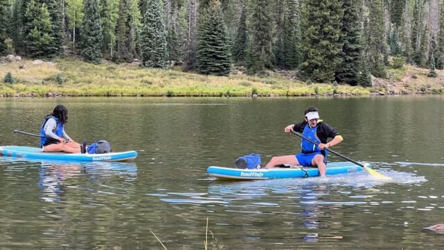 Adams State University Stand Up Paddle Boarding at Big Meadows