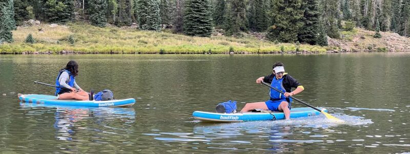 Adams State University Stand Up Paddle Boarding at Big Meadows