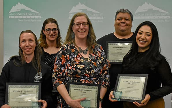 Adams State University Employee Recognition Banquet April 16, 2026