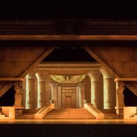 Aida with Scenic Design by: Sean McClelland. Photography by: Lance W. Ozier