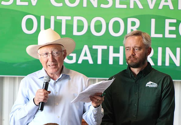 Ken Salazar, David Tandberg