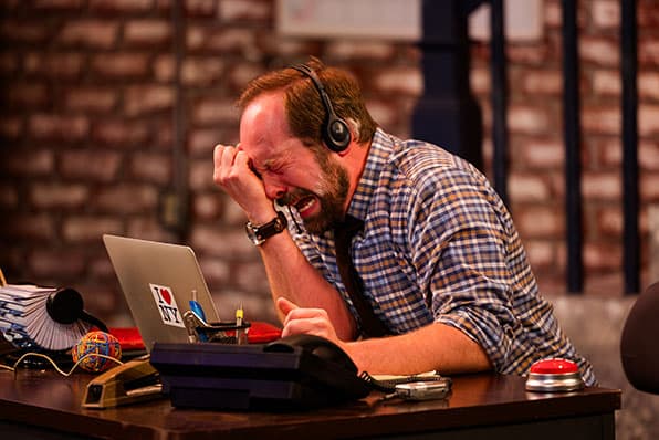 Creede Repertory Theatre Production Fully Committed starring Graham Ward 