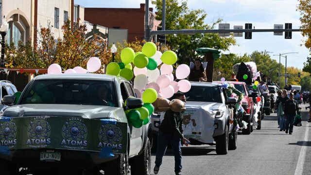 Adams State University 2025 Homecoming Parade Floats